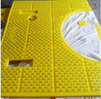 ZP175 ZP275 ZP375 forant Rig Spare Parts Non Slip Mat For Rotary Table